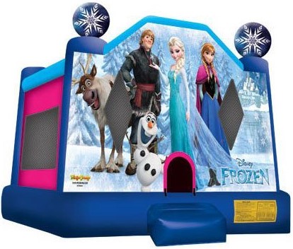 Disney Frozen Moonwalk Rental in Worcester MA