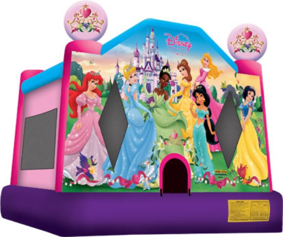 Disney Princess Moonwalk Bounce House Rentals in Worcester MA