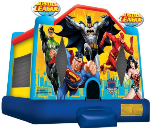 Justice League Bounce House Rentals in Worcester MA